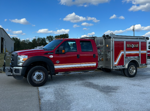 2013 HME Ford 4X4 Mini Pumper