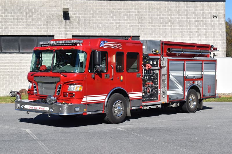 2003 Spartan Evolution Rescue Pumper
