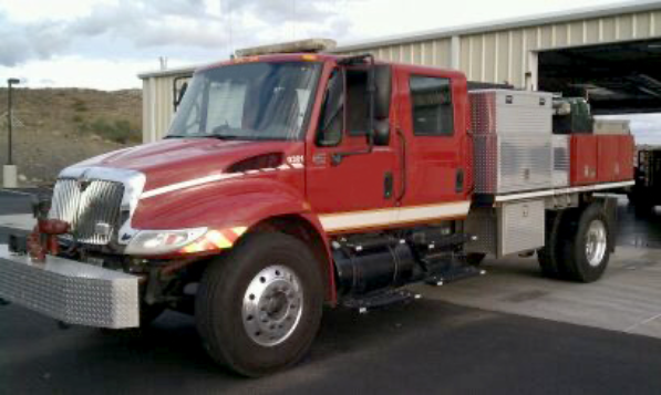 2003 International Commercial Brush Truck