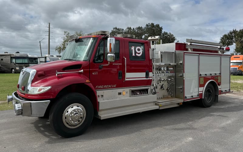 2005 Midwest Fire International Pumper