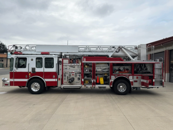 1996 HME Central States 75' Aerial