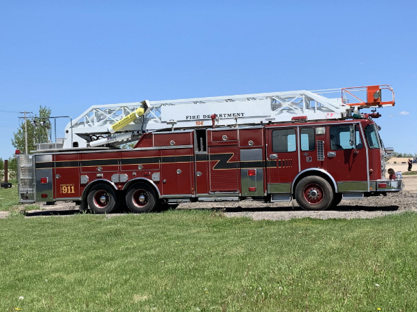 1997 Spartan Quintech 104' Aerial