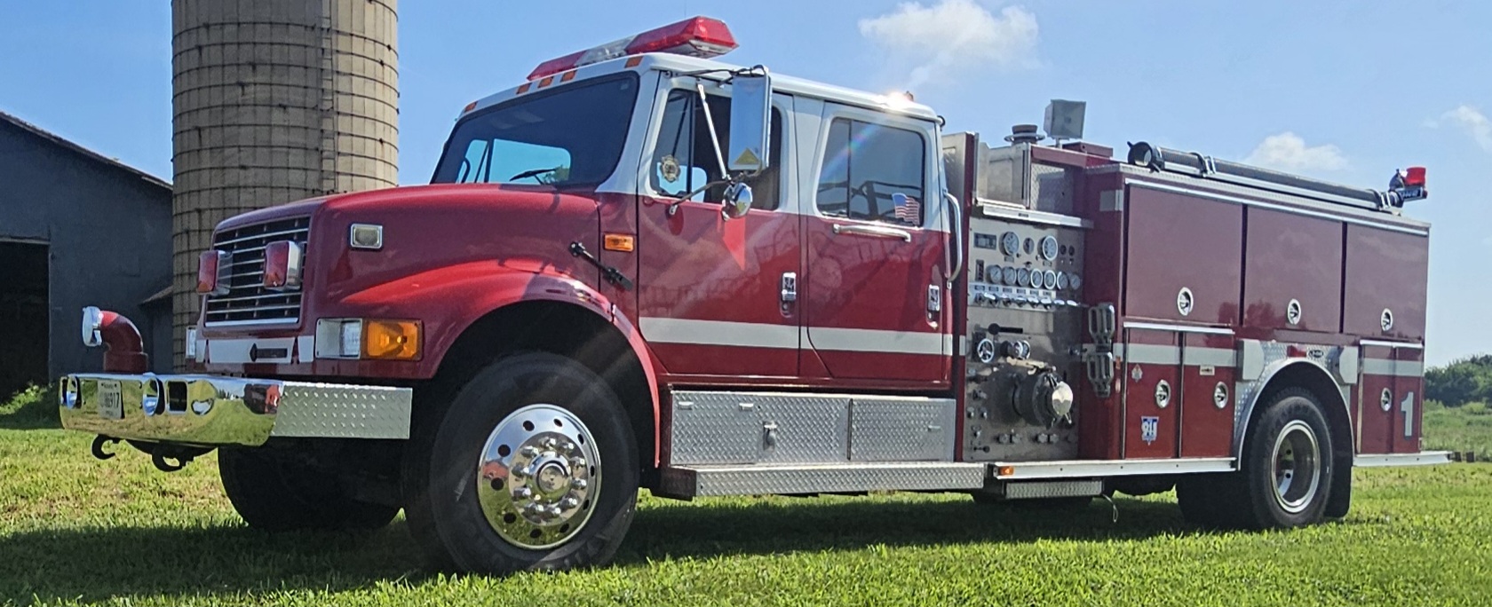 1993 E-One International Commercial Pumper
