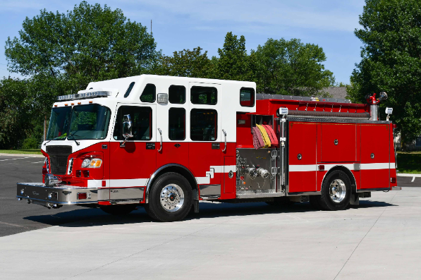 2003 Custom Fire Spartan Pumper