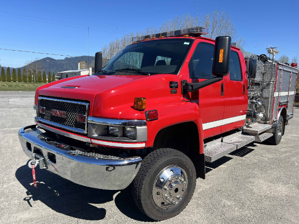 2008 Darley GMC 4x4 Commercial Mini Pumper