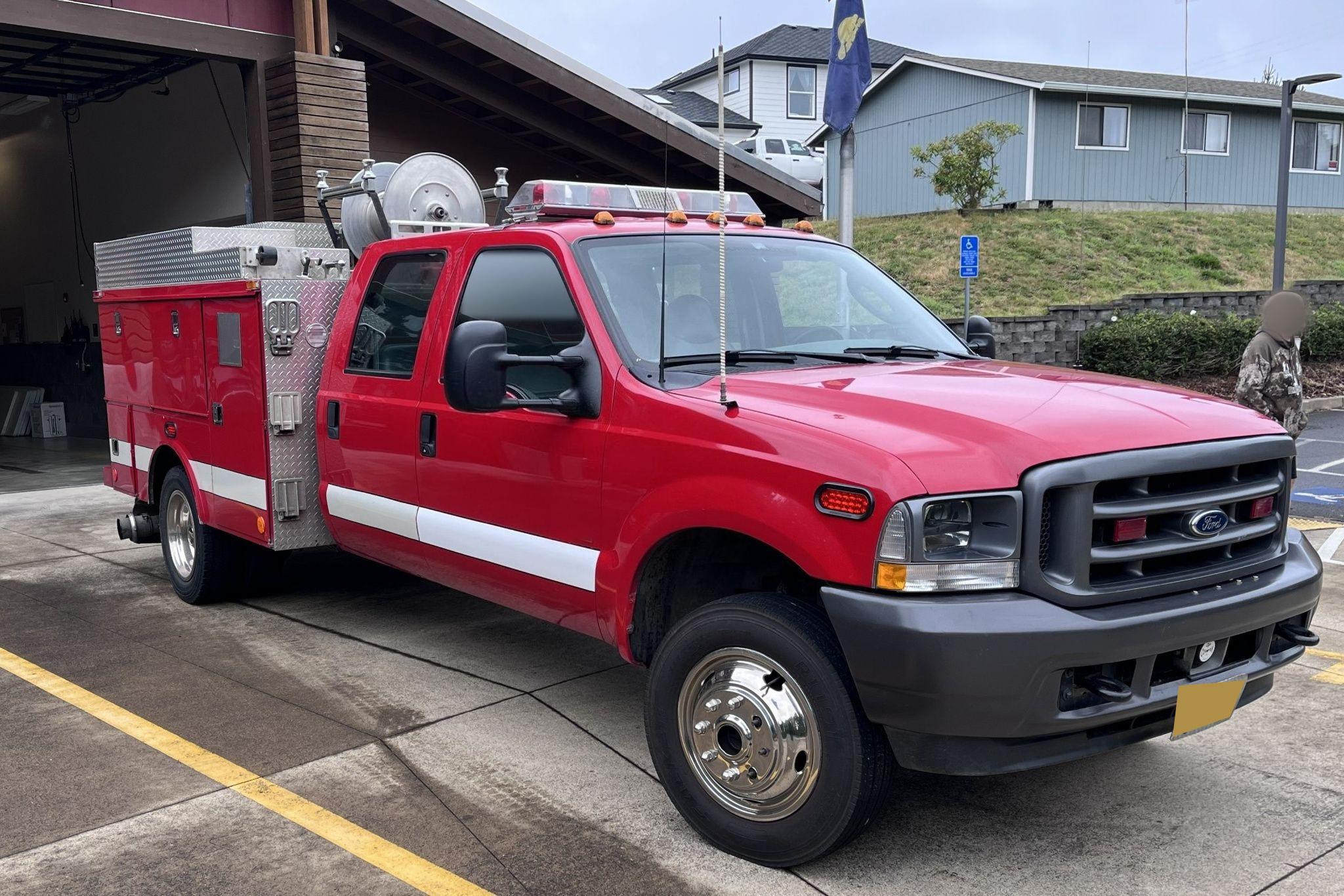 2003 Ford F-550 4x4 Brush Truck