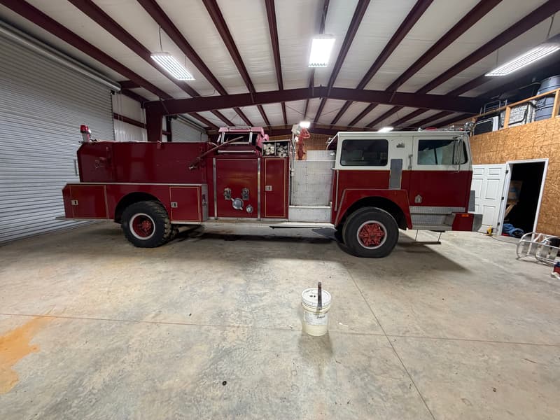1977 FMC Hendrickson Pumper