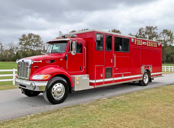 2010 Custom Fire Peterbilt Commercial Walk-In Rescue