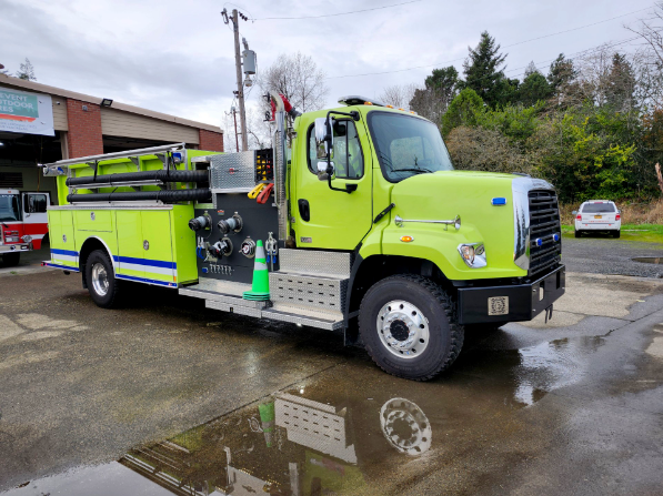 2018 Rosenbauer Freightliner 4x4 Super Pumper Hose Wagon