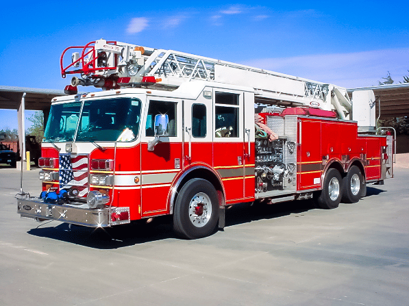 2002 Pierce Dash 75' Aerial