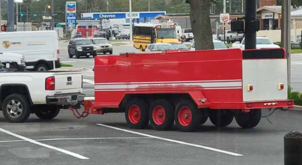 2004 Fire 1 Triple-Axle 2000 Gal Foam Trailer