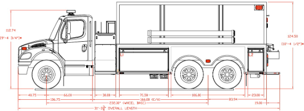 2026 US Fire Apparatus Freightliner Commercial Tanker